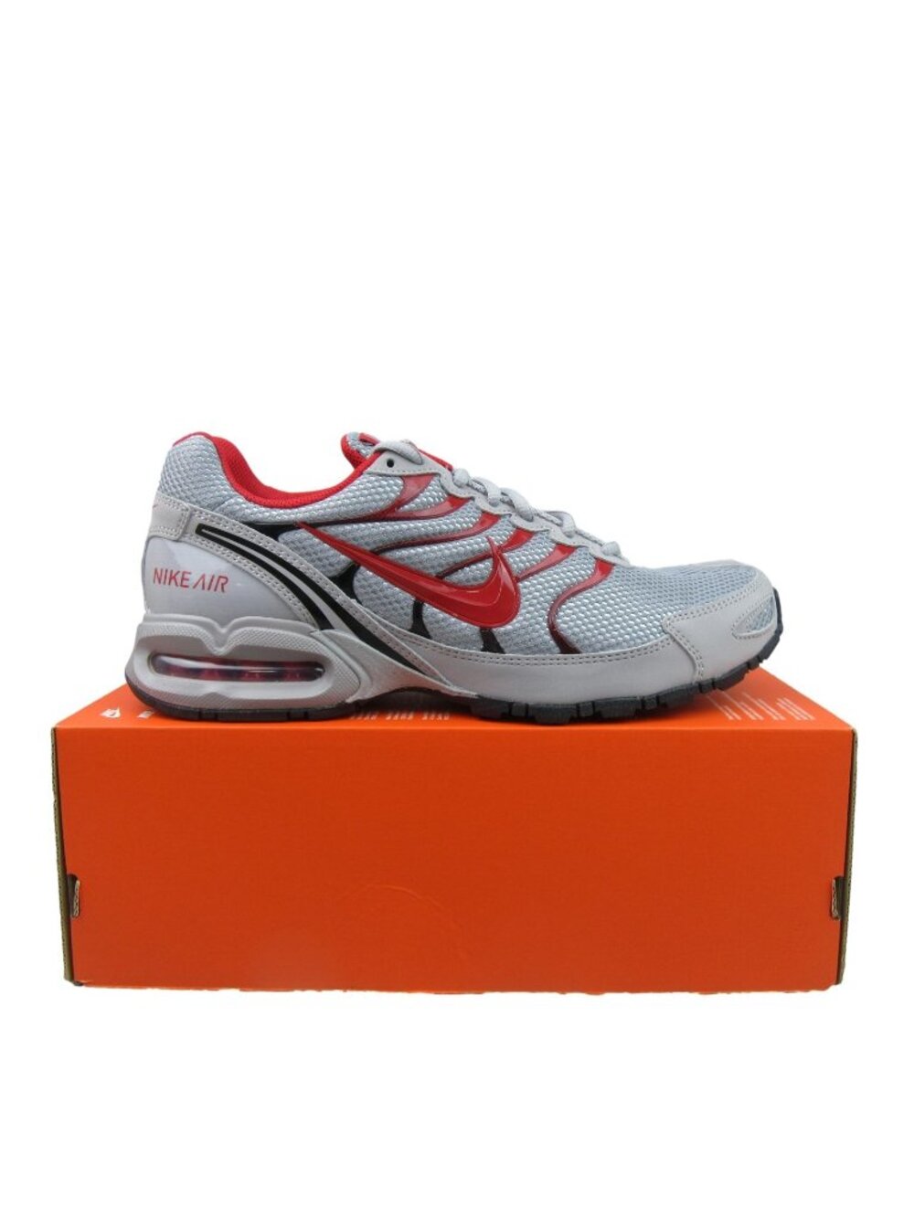 Nike Air Max Torch 4 Men's Size 11 Athletic Shoes Grey Red Black NEW - Picture 1 of 13